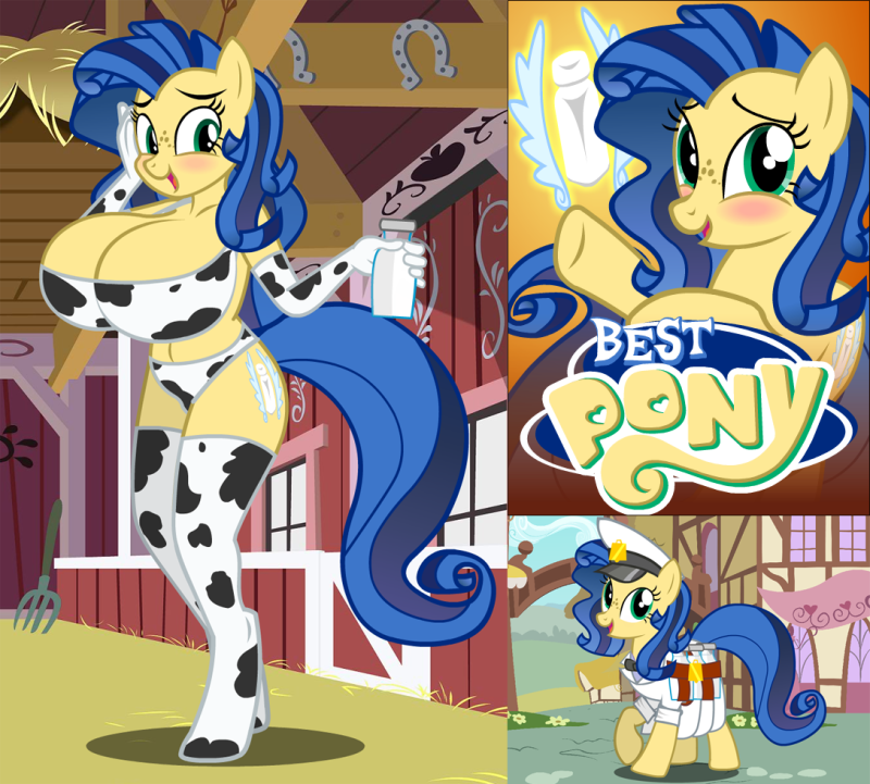 Milka Wei Pony comic