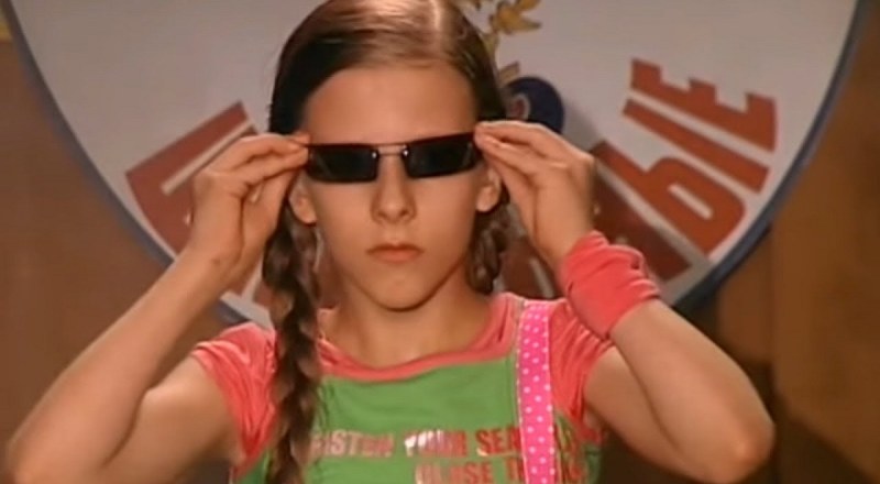 Galina Sergeevna from father's daughters with glasses