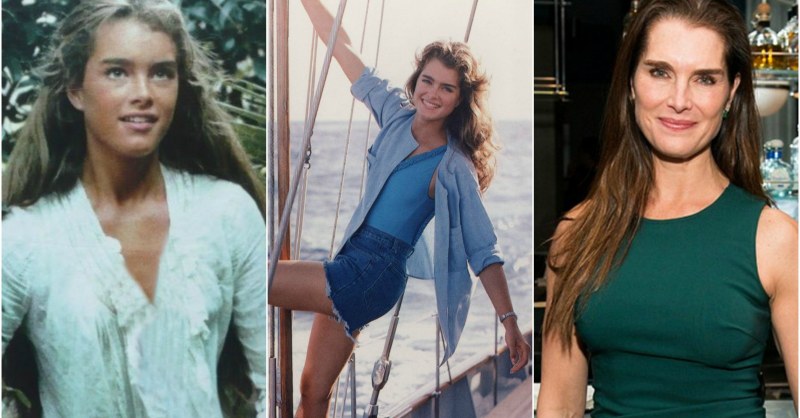 Brooke Shields Blue Laguna and now