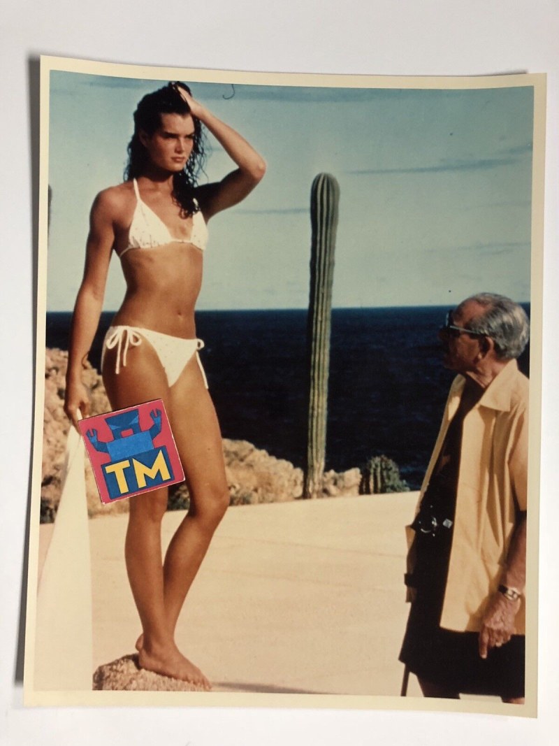 Brooke Shields in his youth playing 10