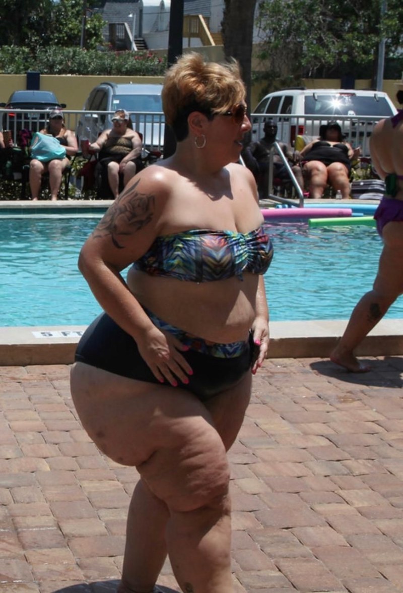 Old wide hips small tits