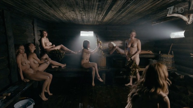 And the dawns here are quiet 2015 scene in the bathhouse of the actress