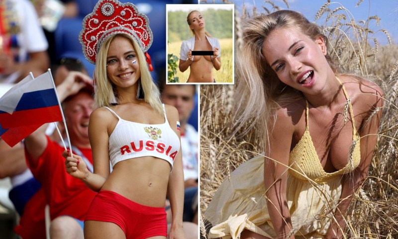 Natalya Nemchinova World Cup 2018 with Mexicans