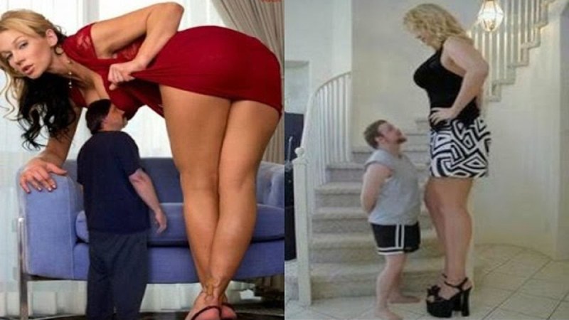 Tall Woman Little man new