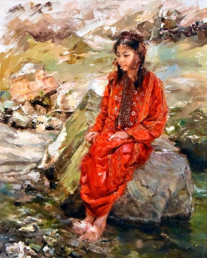 Turkmen Artist Aihan Khadzhiev