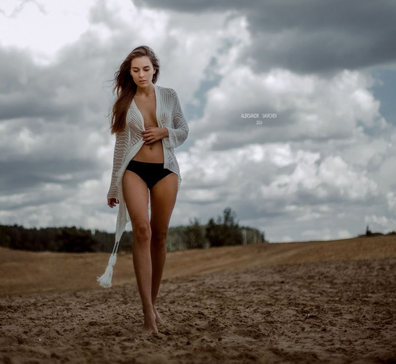 Alexandra Bolshakova actress in a swimsuit