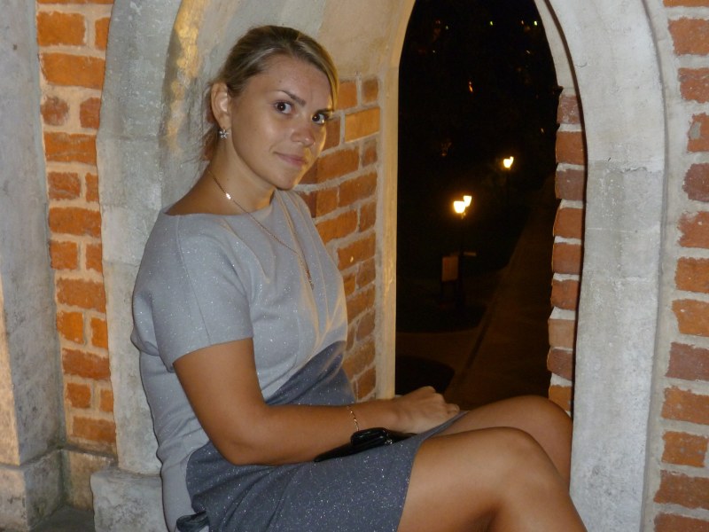 Alexandra Florinskaya in the swimsuit of Ivanov Ivanov