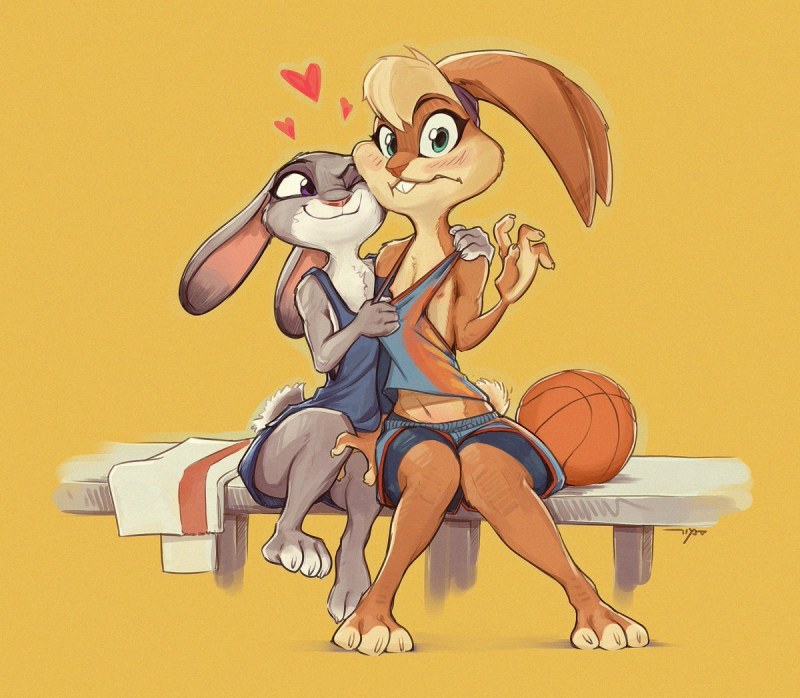 Judy Hopps and Lola Banny