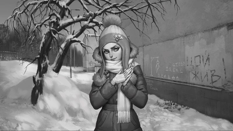 Visual novel Bunny Katya