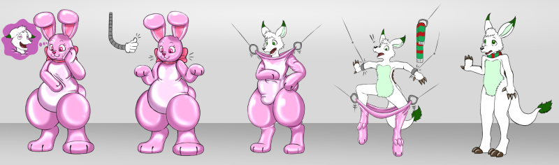 Inflatable drone tf tg rabbit