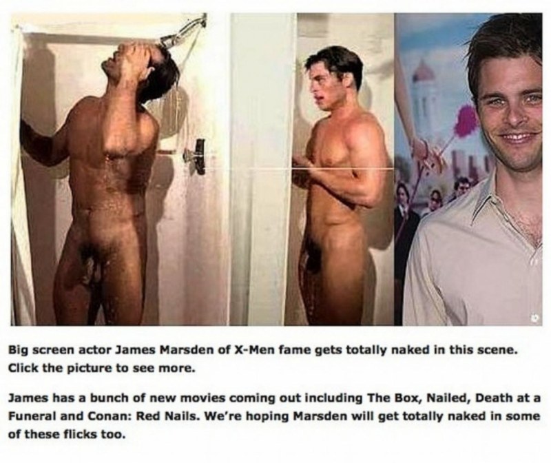 James Marsden Naked cock