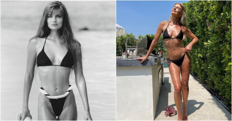 Polinka Girla in a swimsuit