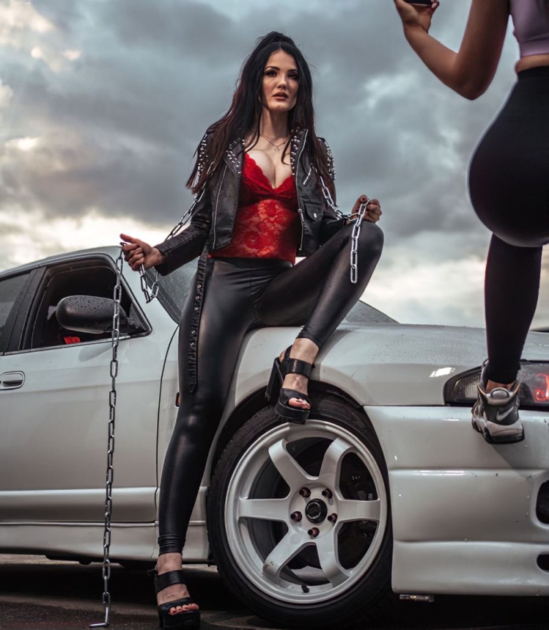 Maria Gural in a swimsuit