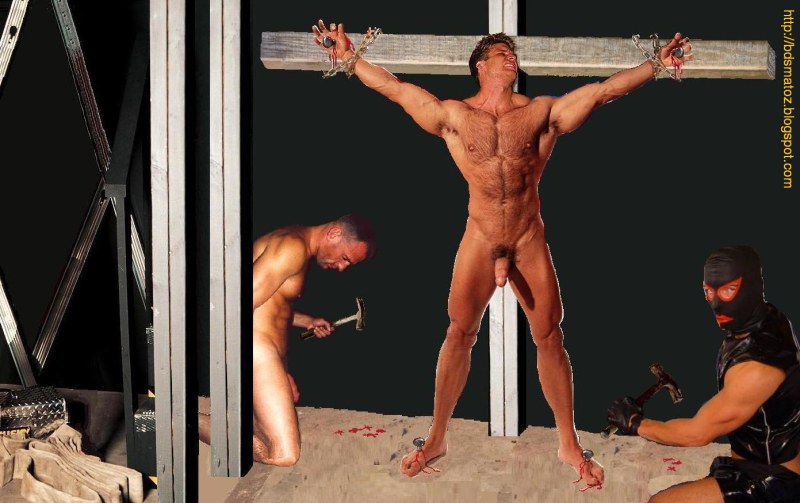 Erotic torture of men in drawings