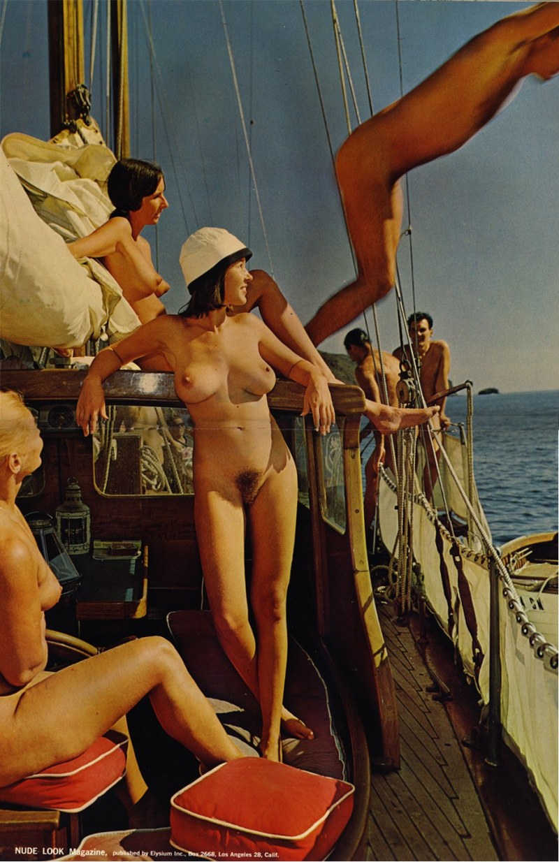 Retro porn on the beach