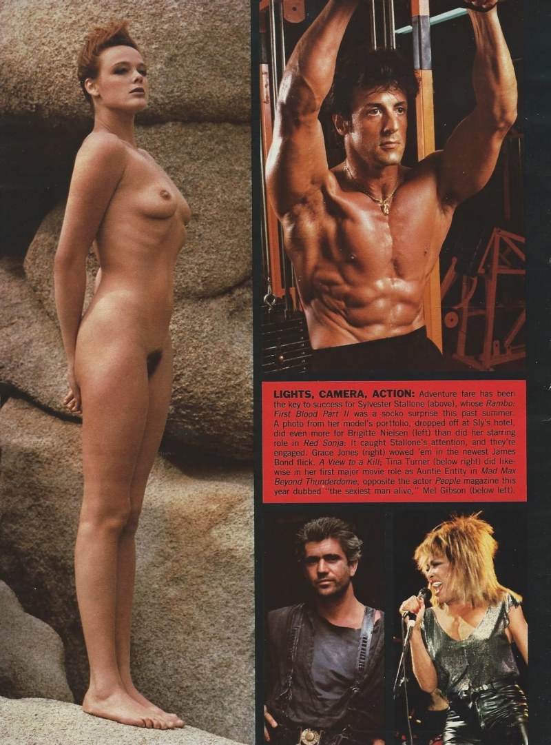 Naked Bridget Nielsen - Brigitte Nielsen