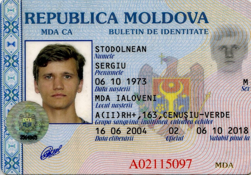 Passport Buletin Moldavsky Buletin