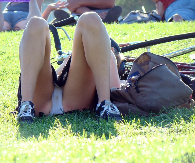 Vagina Slip Outdoor amateur