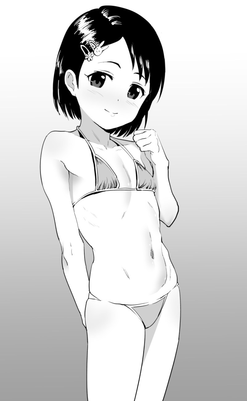 Frenchwoman in a bra