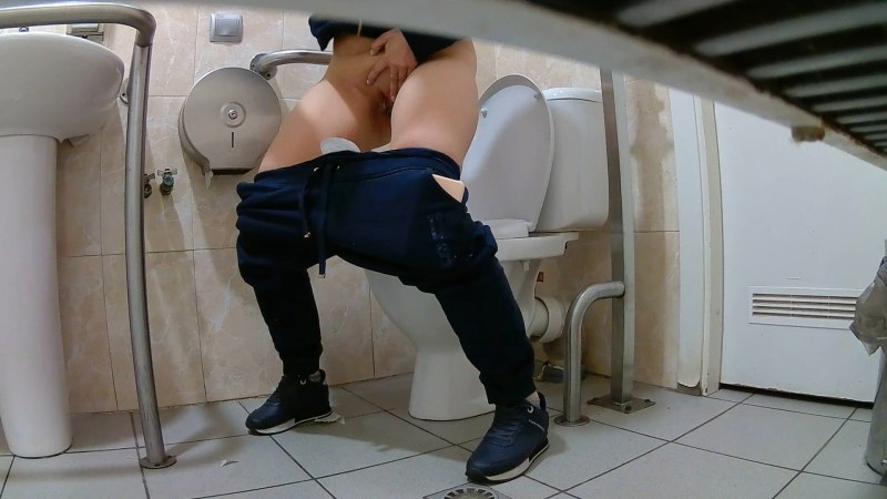 Pissing in the village toilet
