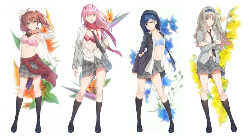 Darling in the Franxx Cocoro and Miku