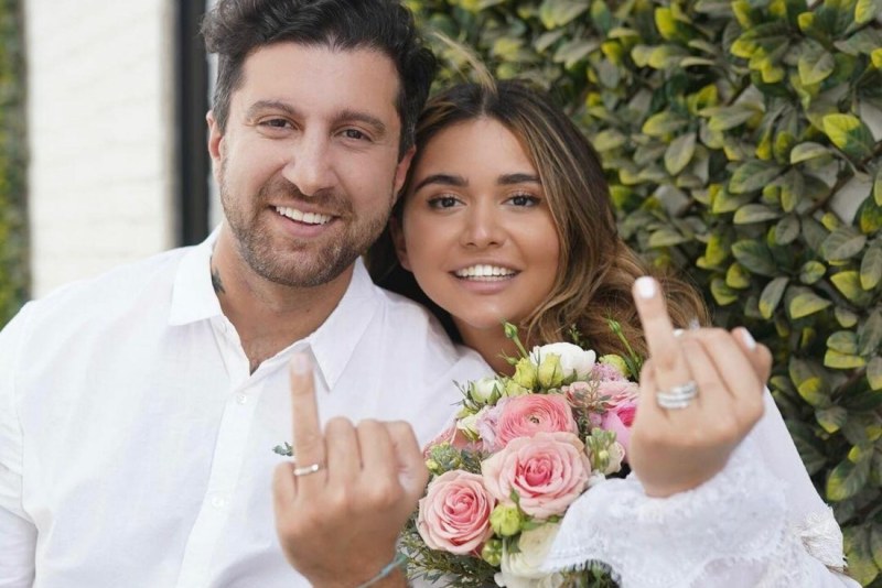 Amiran Sardarov and Mariam Tillyaeva