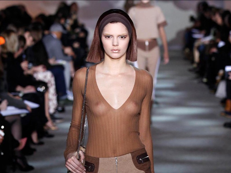 Nudity on fashion shows
