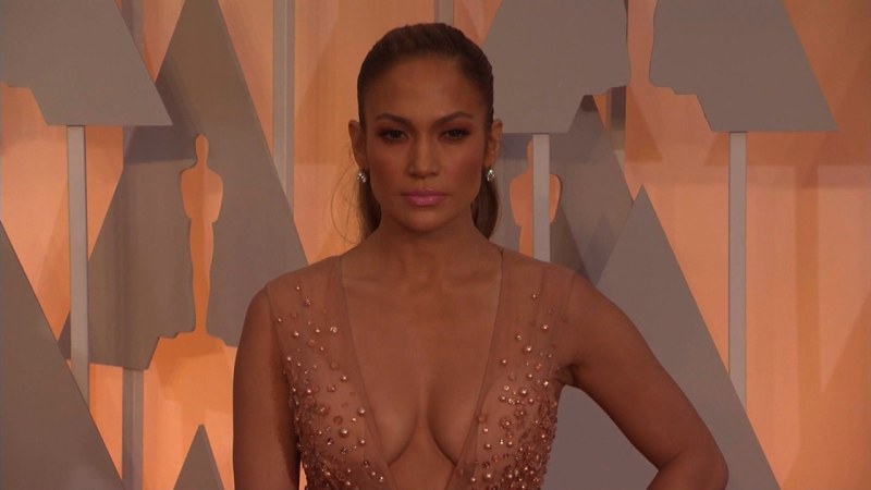 Jennifer Lopez in the film stripper