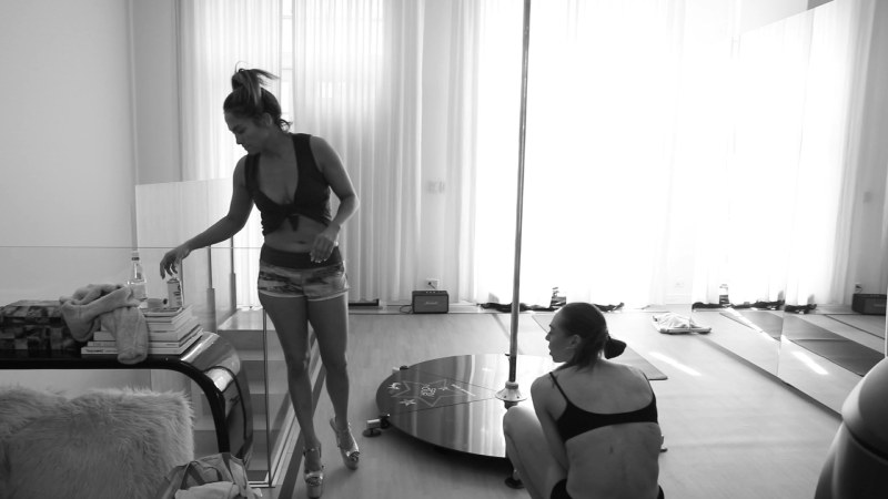 Okhani Noah and Jennifer Lopez