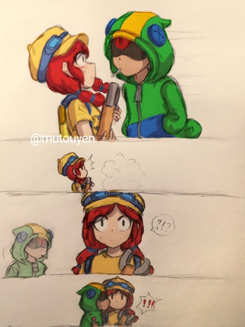 Brawl Stars Leon and Jesse