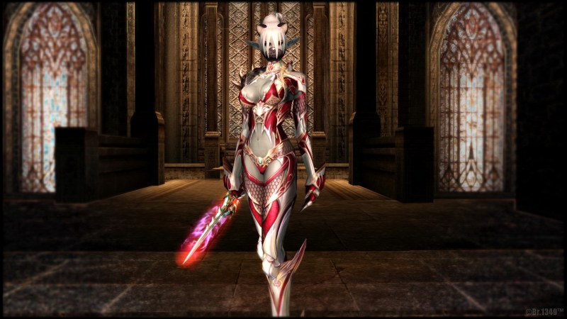 Lineage 2 Dark Elf Dager