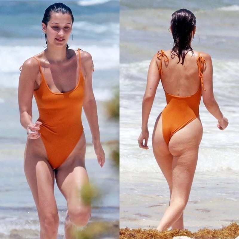 Bella Hadid cellulite