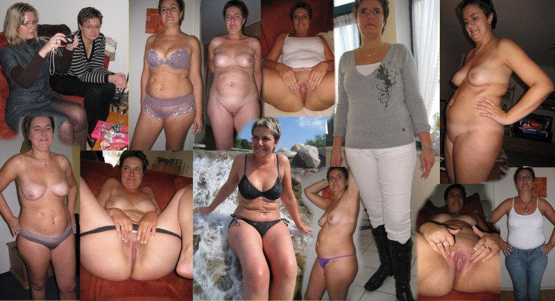 Dressed undressed mature slave