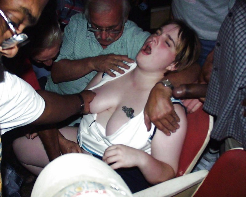 Pickup with big tits