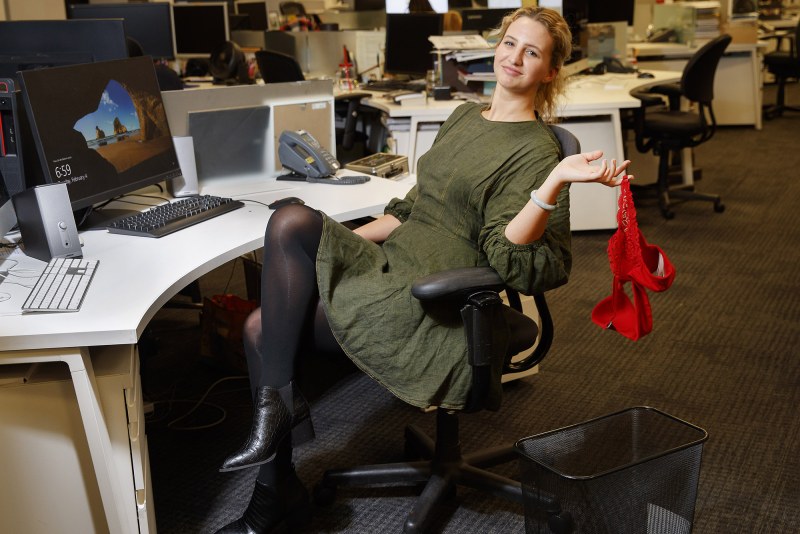 Big breasts under clothes