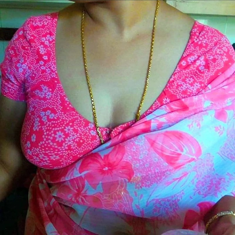 Tamil Aunty Bra Blouse