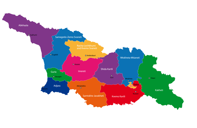 Administrative-territorial division of Georgia