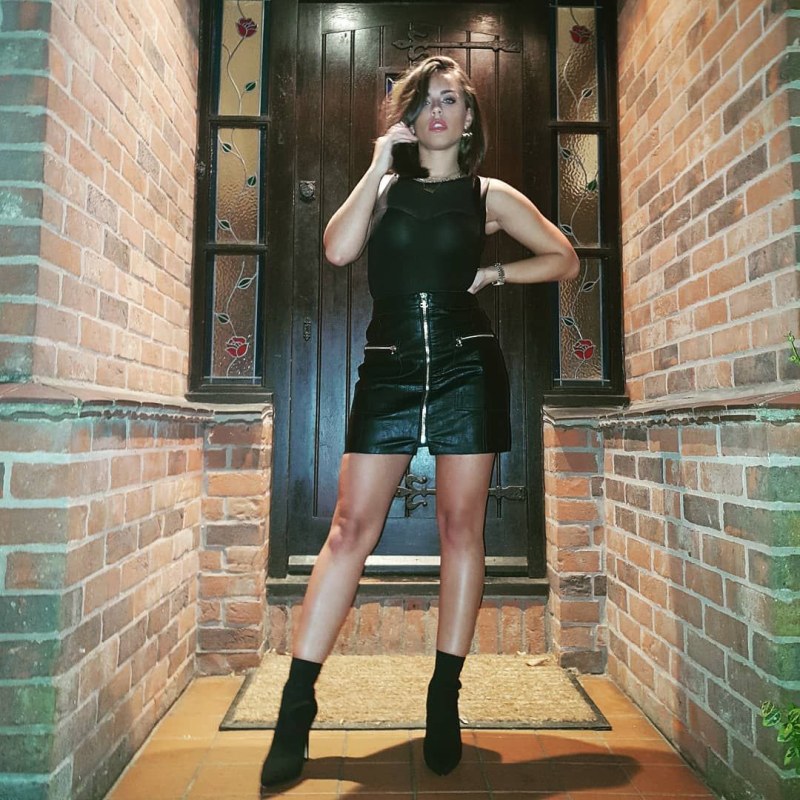 Georgia Melony's legs