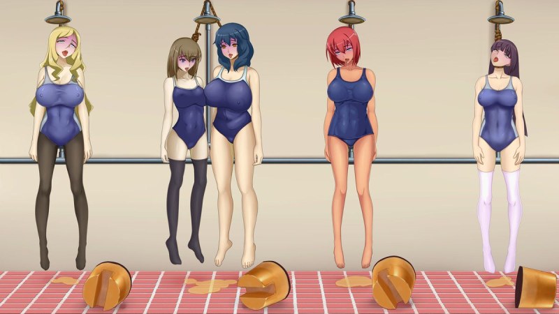 Hanging the girls anime