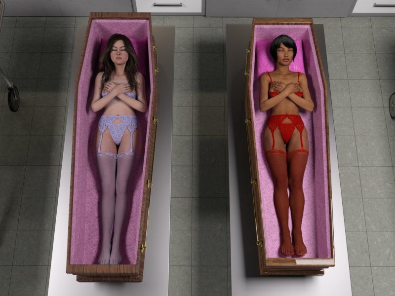 Anime 3d Hanging Girls