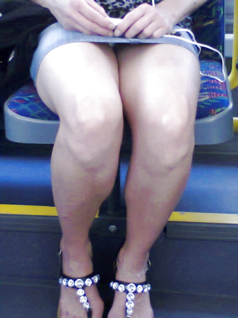 Sitting UPSKIRT GRANNI