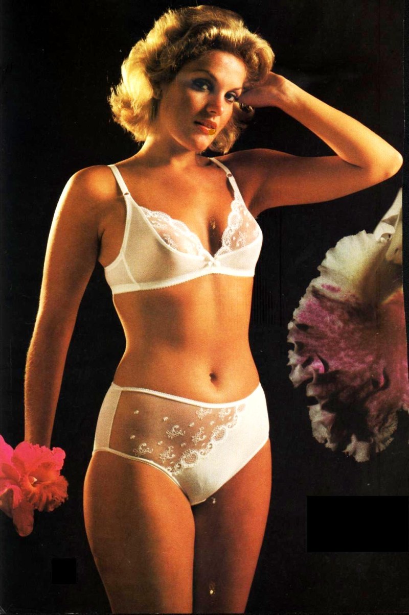 Hilda Abrahams in linen