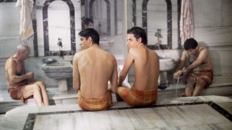 Mehmet Gunsyur in the film Turkish bathhouse