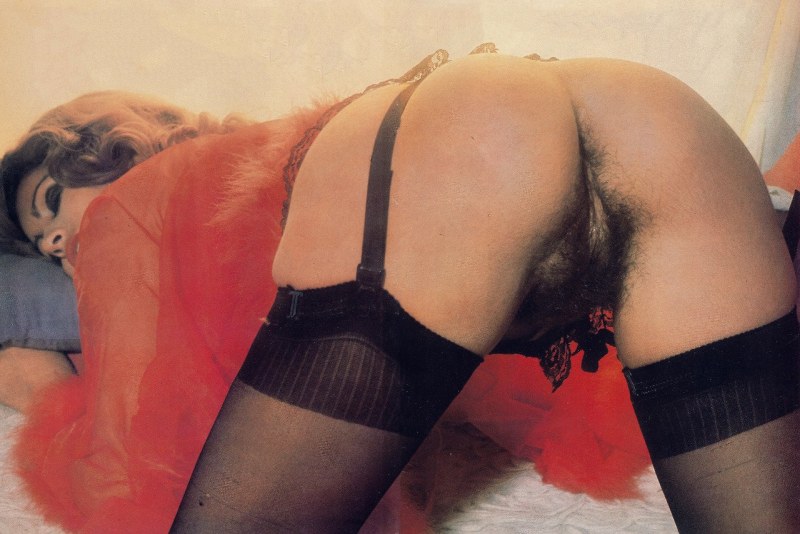 Retro hairy asses
