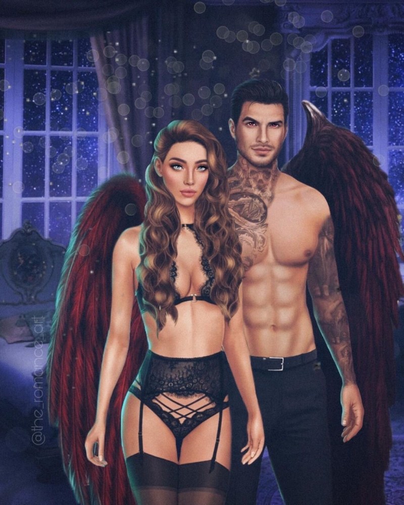 Lucifer and Vika Club of Romantics Arta