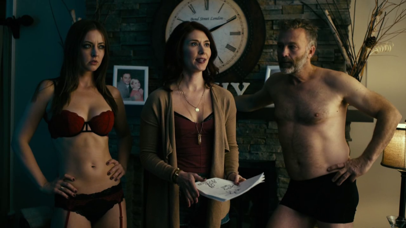 Katherine Zeta-Jones in pastel scenes