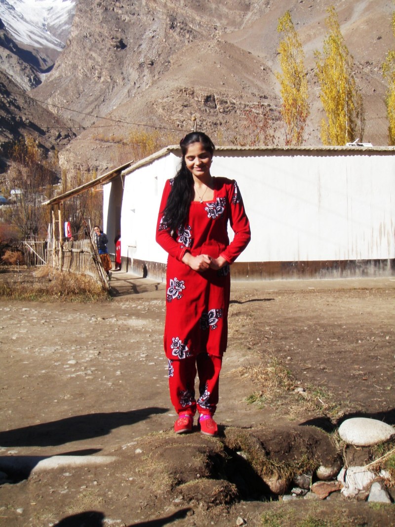 Girls from the village