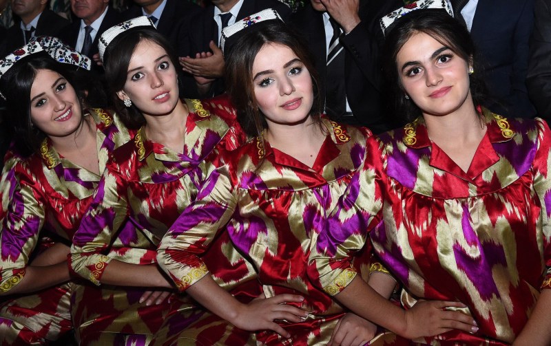 Tajik model Parvina Saidova