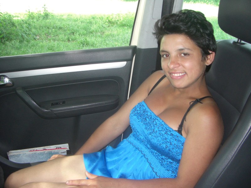 The gypsy showed boobs