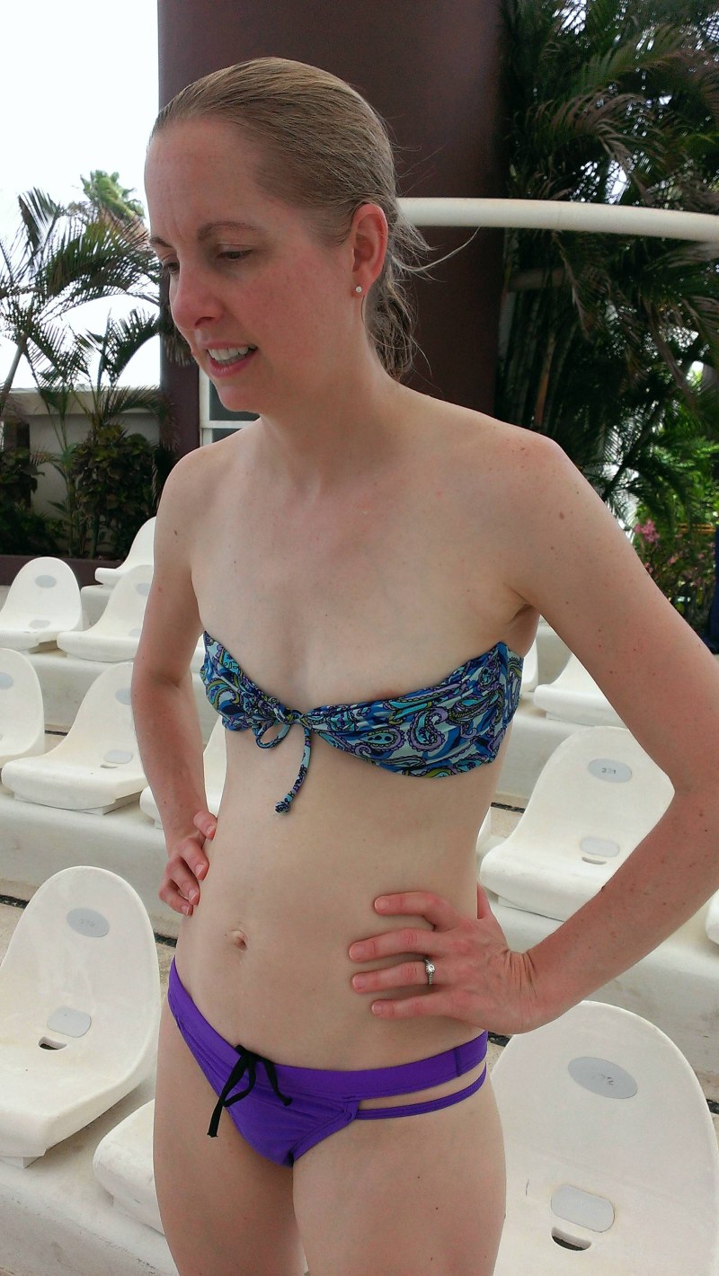 Girls with a small breast size are happier